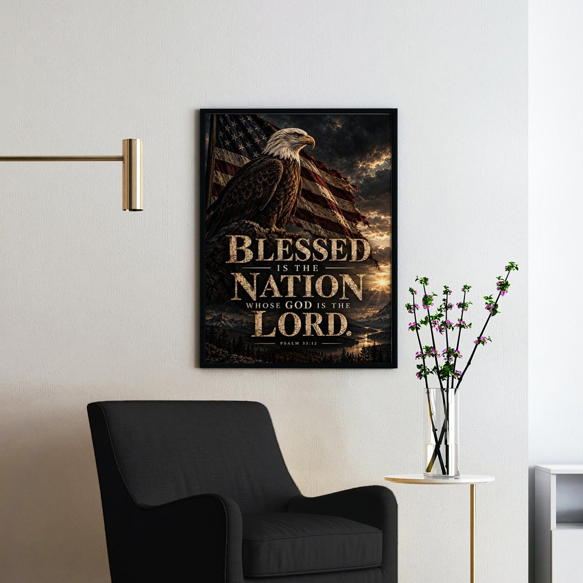 Psalm 33 Verse 12 - Blessed Is The Nation Whose God Is The Lord