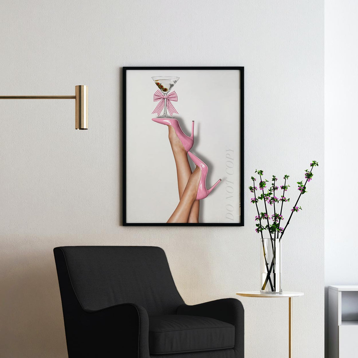Pink Heels and a Martini