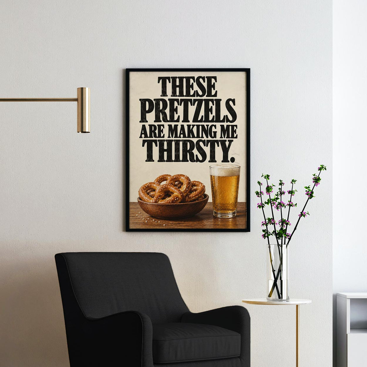 These Pretzels Are Making Me Thirsty