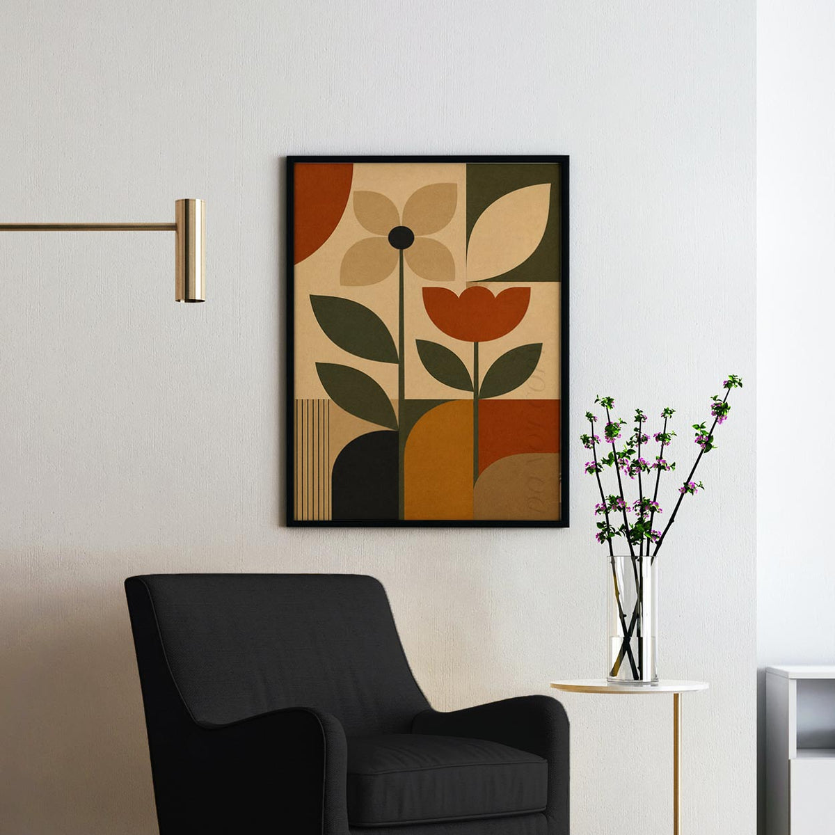 Mid Century Florals