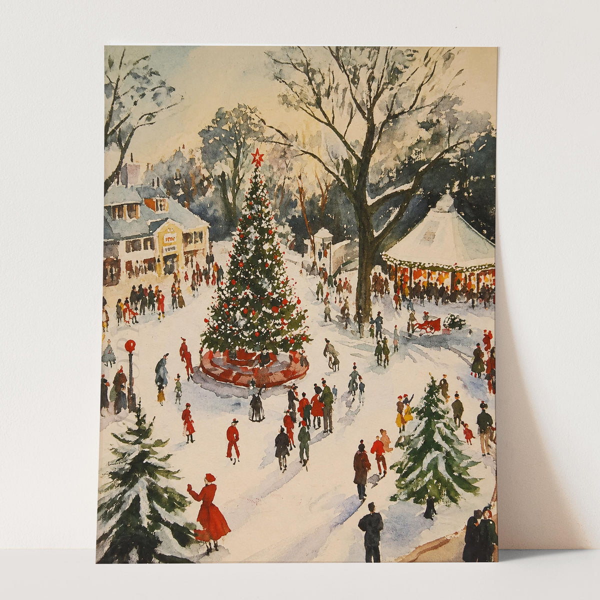Winter Town Square