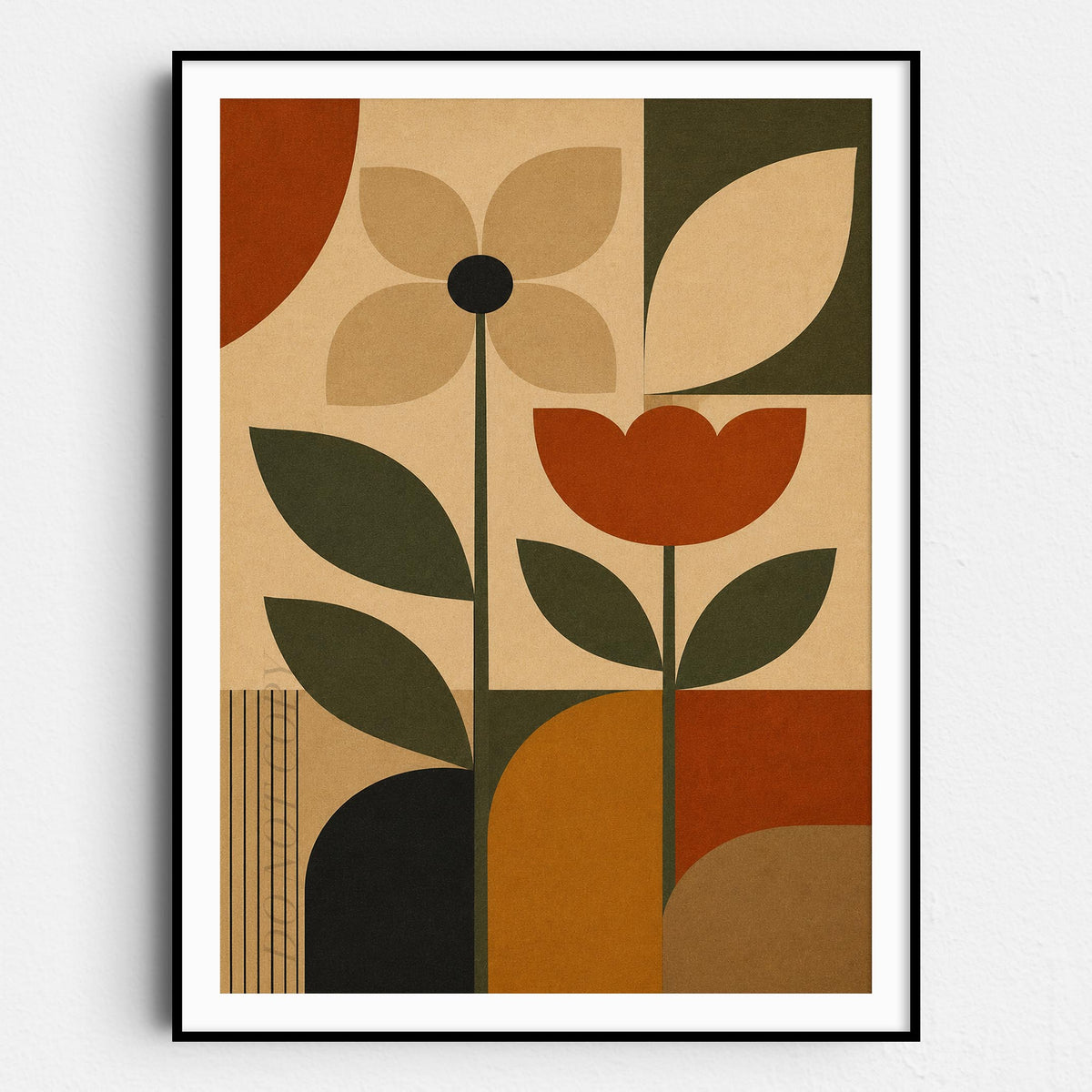 Mid Century Florals