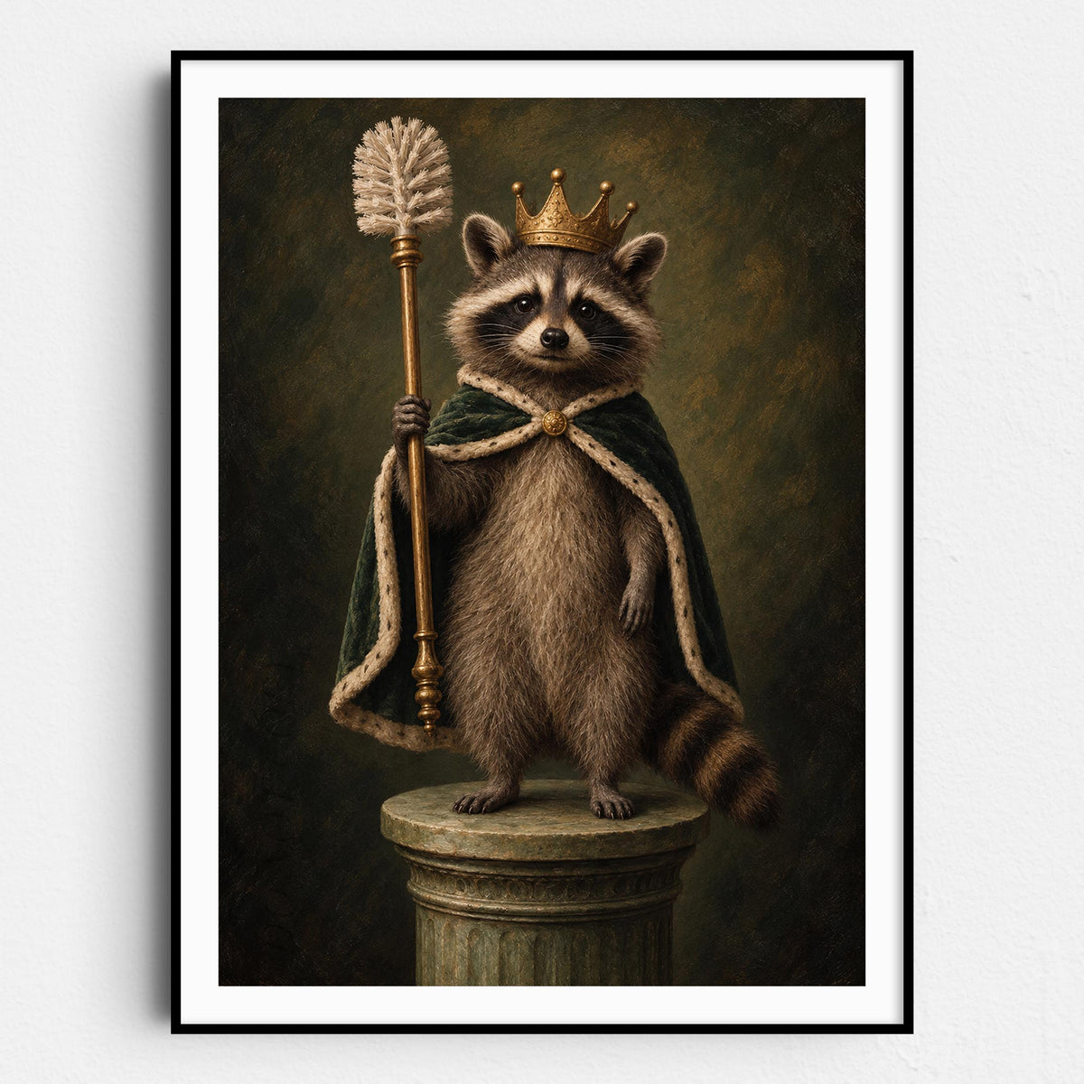 Raccoon Toilet King