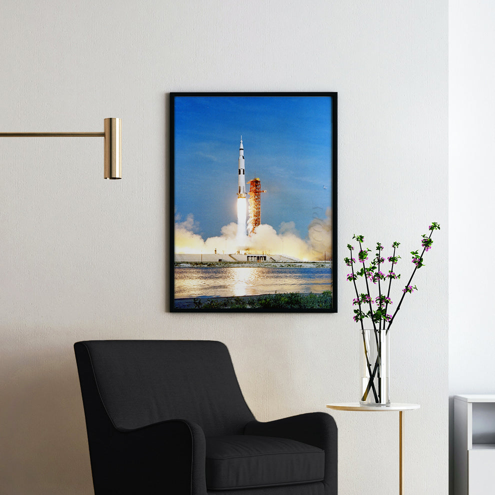 Apollo 11 Rocket Launch Premium Wall Art Prints – Prints Limited