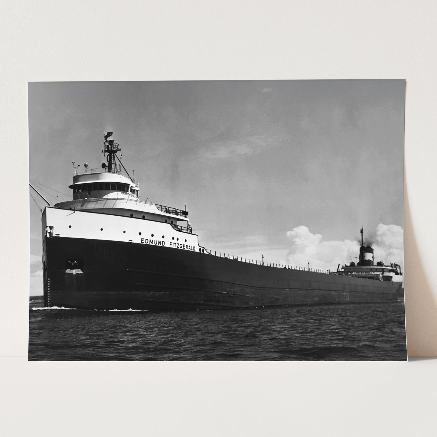 Edmund Fitzgerald SS Great Lakes Freighter Ship