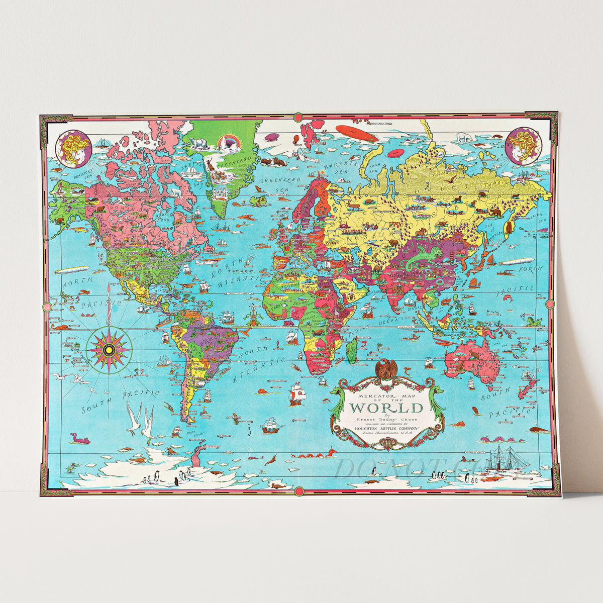 Mercator Map of the World (1931)