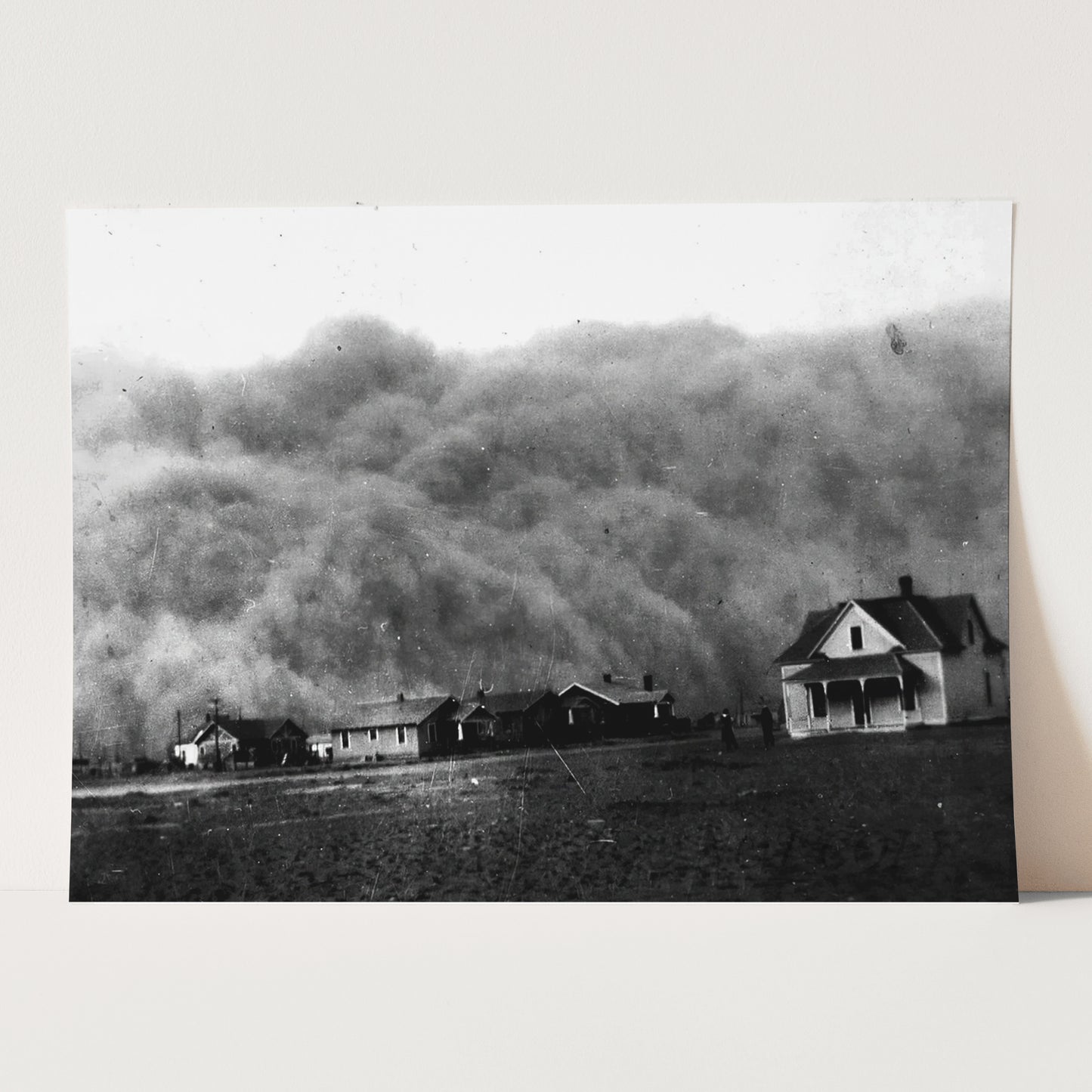 The Dust Bowl - Dust Storm in Stratford, Texas