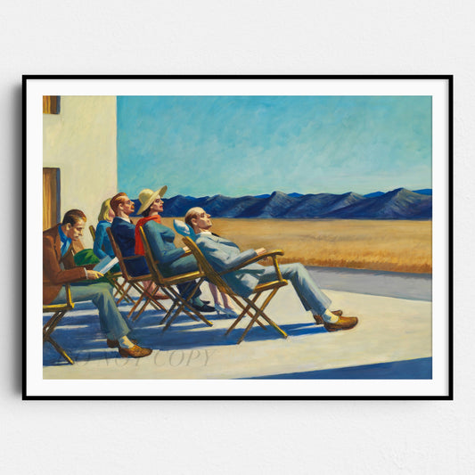 People in the Sun by Edward Hopper