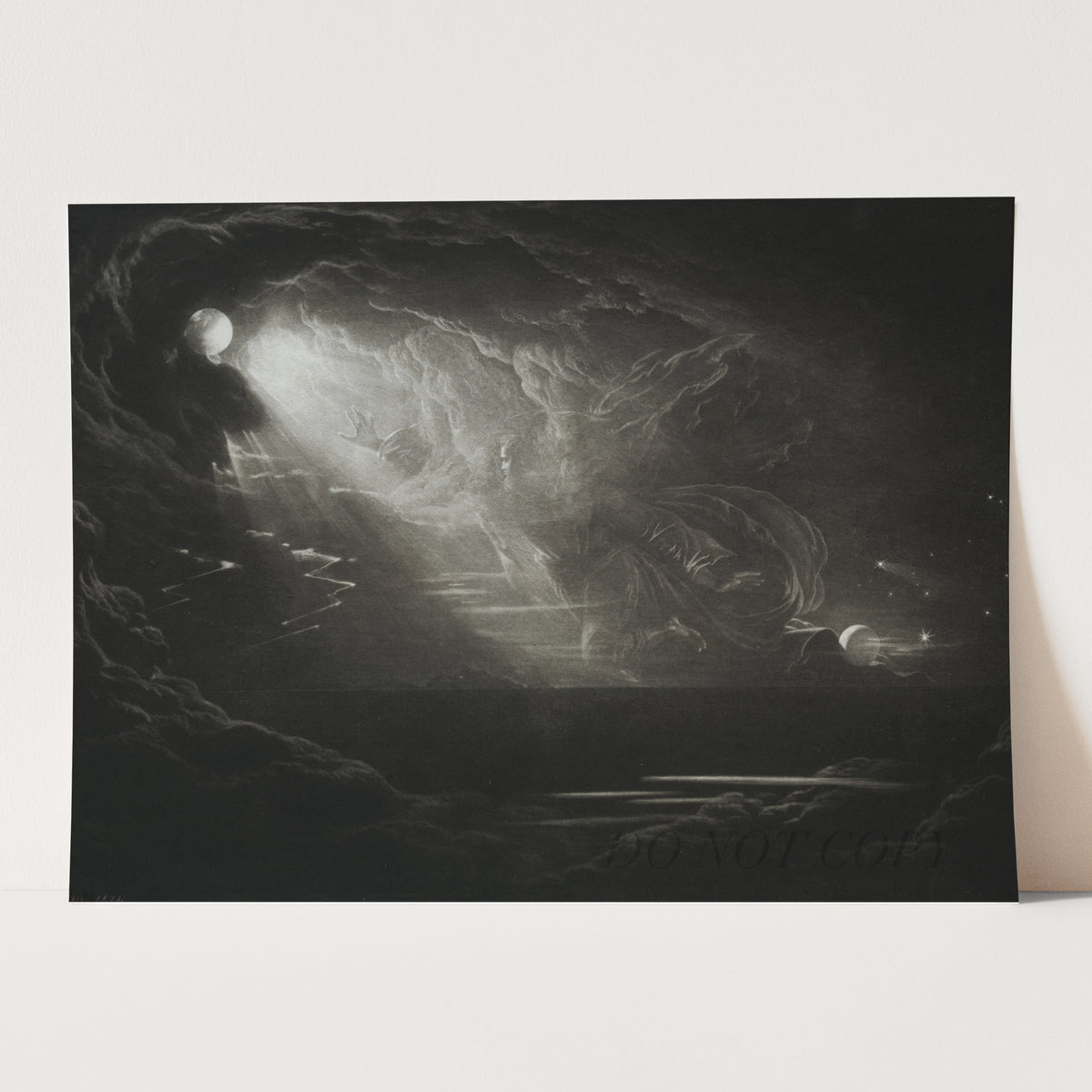 Paradise Lost; The Creation of Light (1824) - John Martin