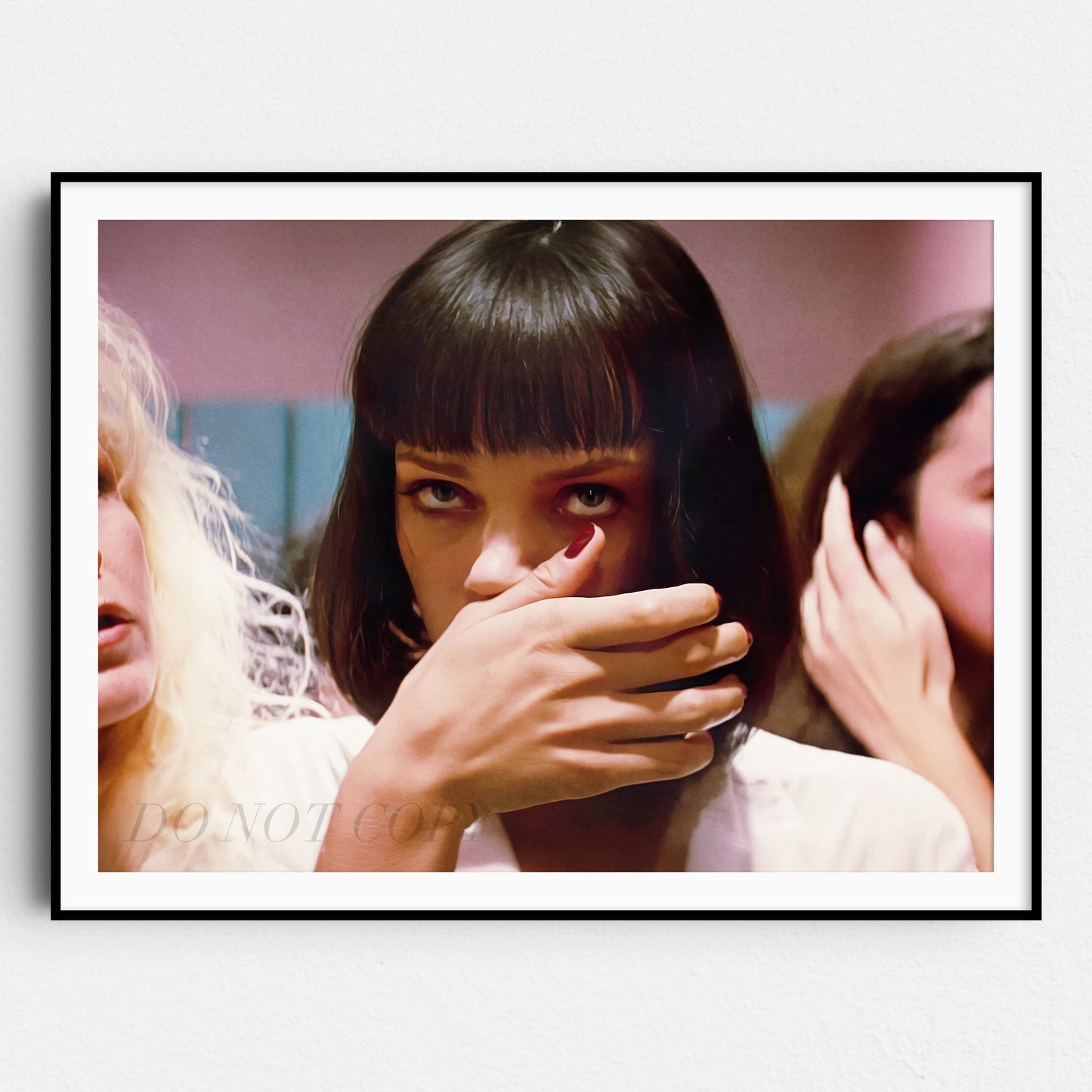 Pulp Fiction Uma Thurman In Bathroom Scene