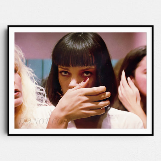 Pulp Fiction Uma Thurman In Bathroom Scene