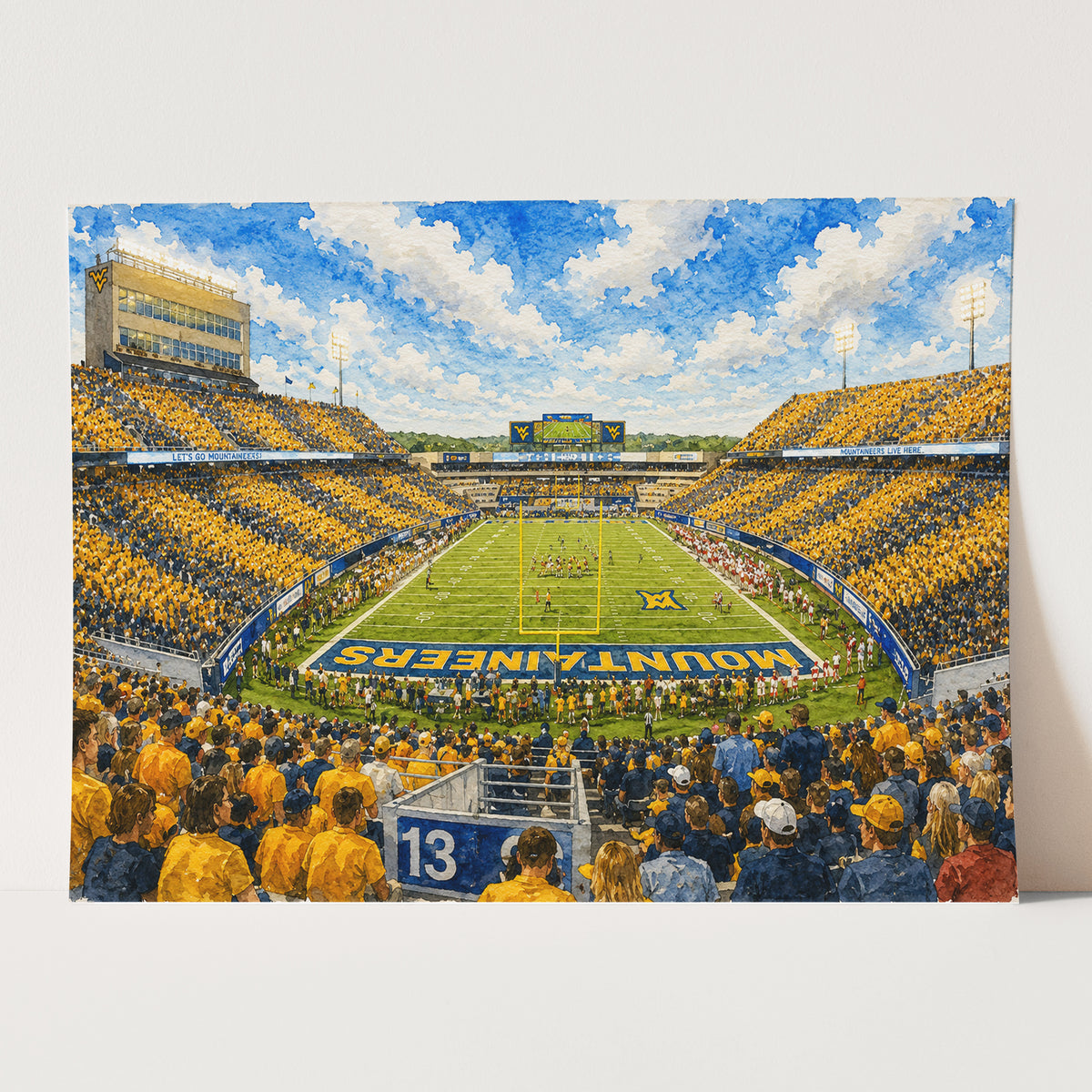 Mountaineer Field at Milan Puskar Stadium