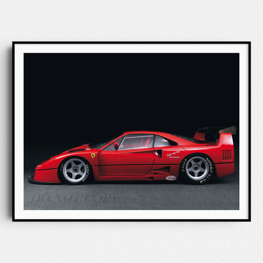 Red Ferrari F40