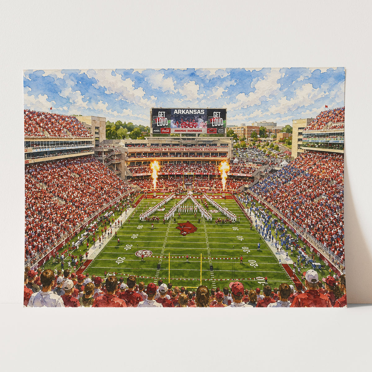 Donald W. Reynolds Razorback Stadium, Arkansas