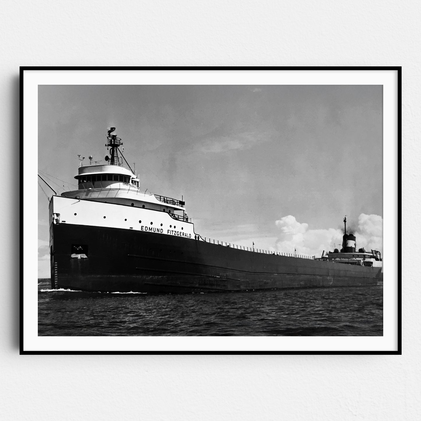 Edmund Fitzgerald SS Great Lakes Freighter Ship