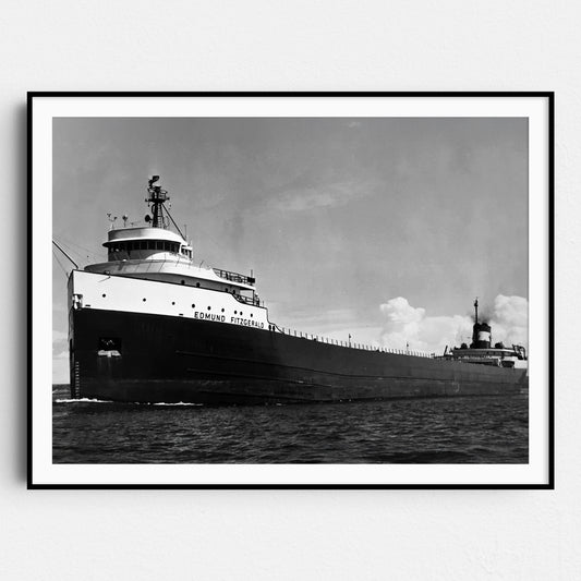 Edmund Fitzgerald SS Great Lakes Freighter Ship