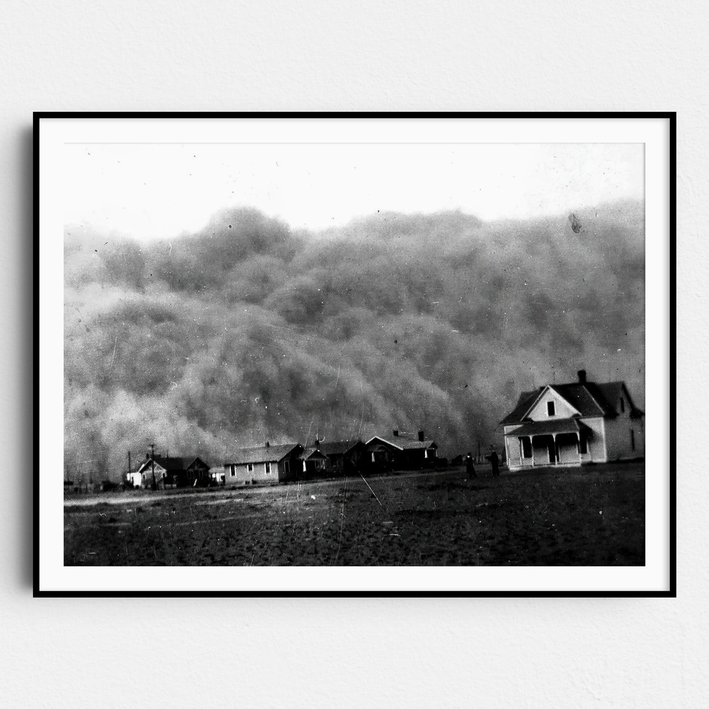 The Dust Bowl - Dust Storm in Stratford, Texas