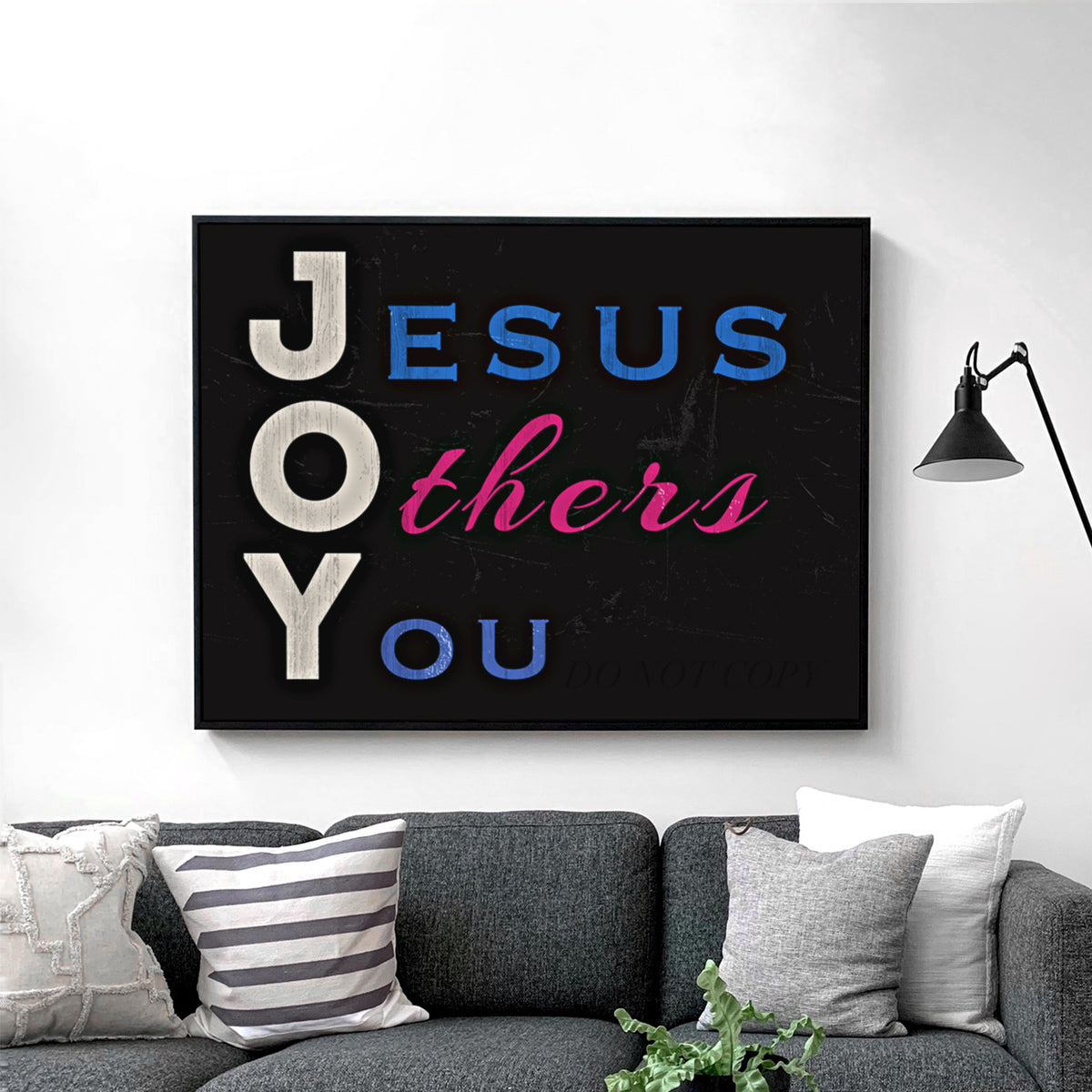JOY - Jesus Others You Wall Sign