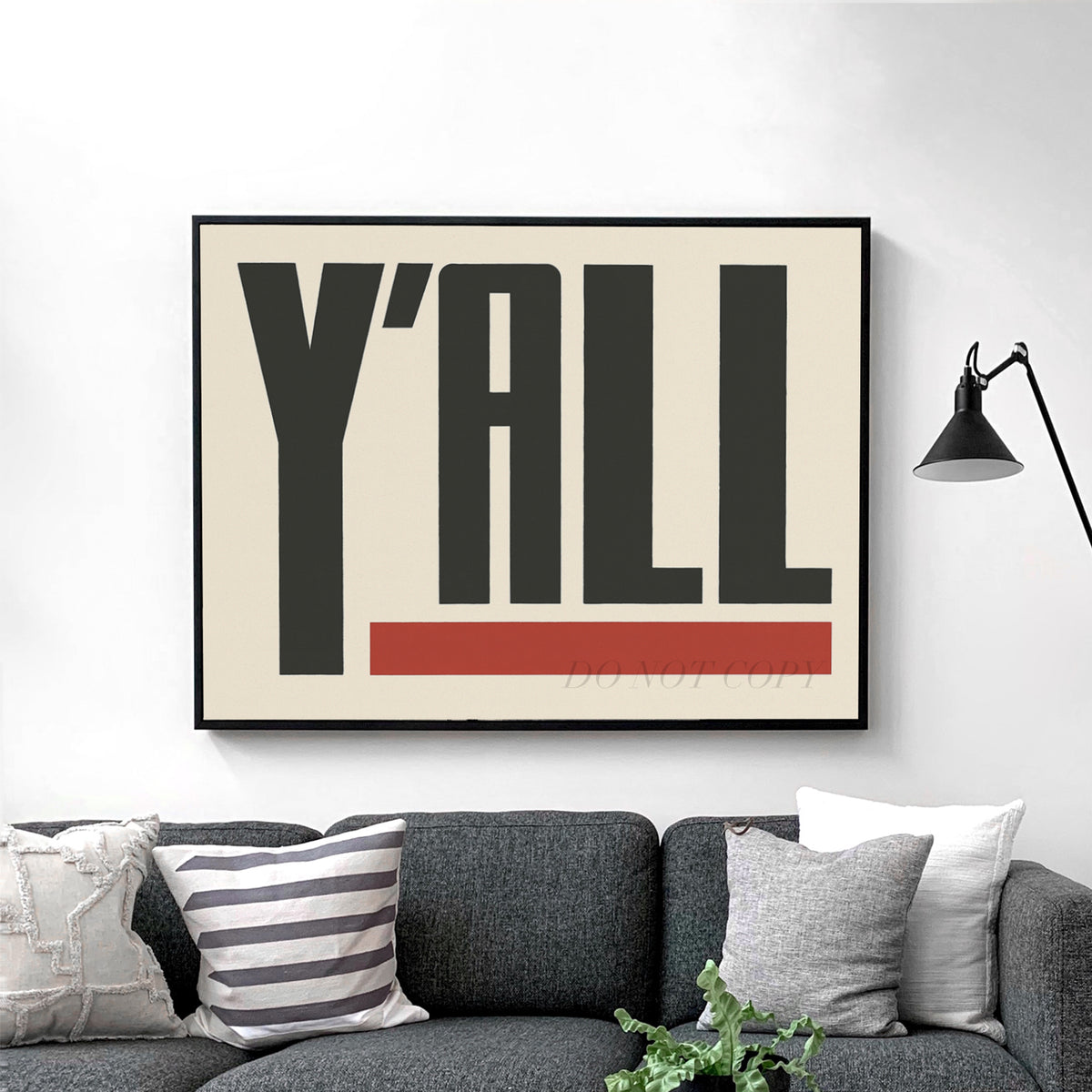 Y'all Wall Sign