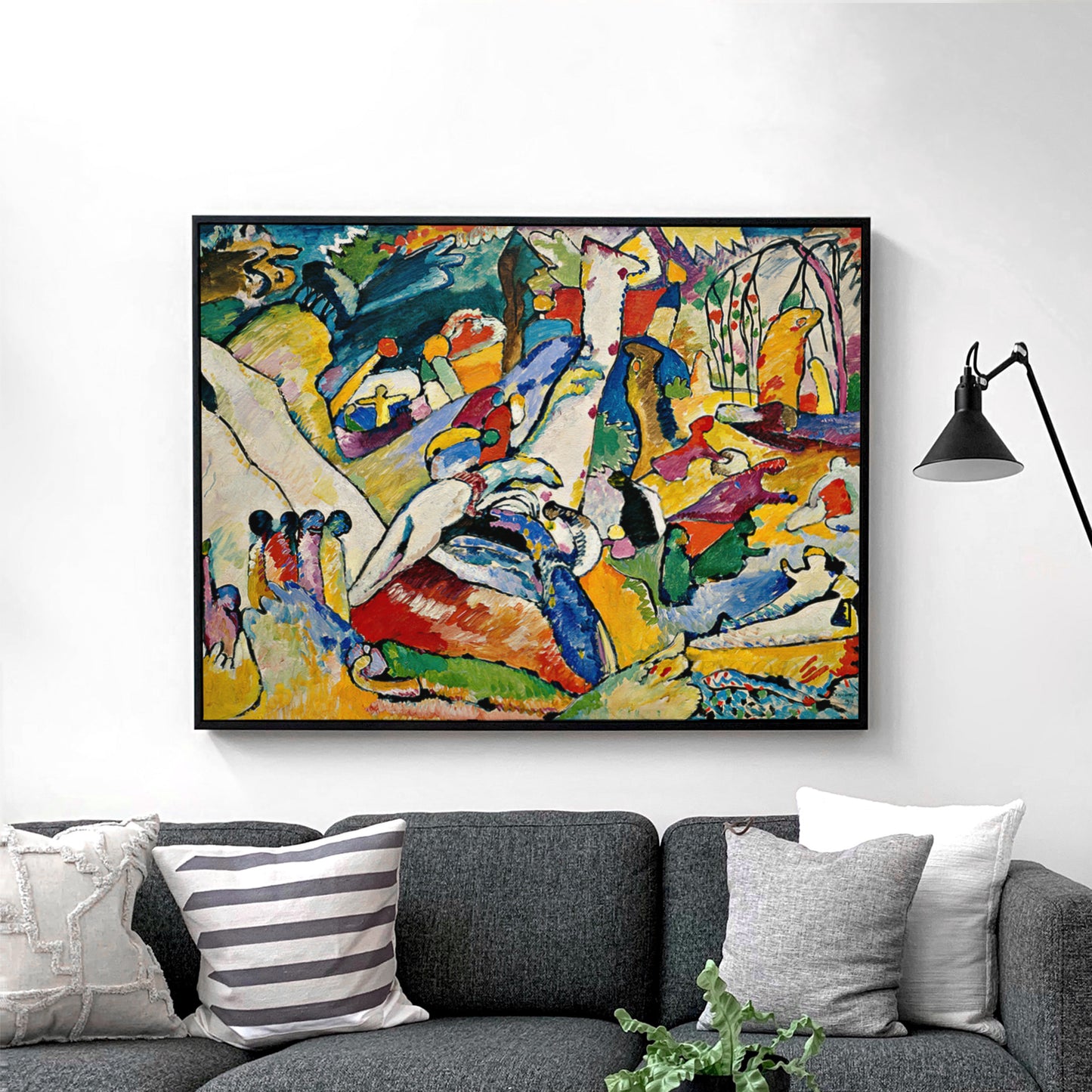 Sketch for Composition II by Wassily Kandinsky