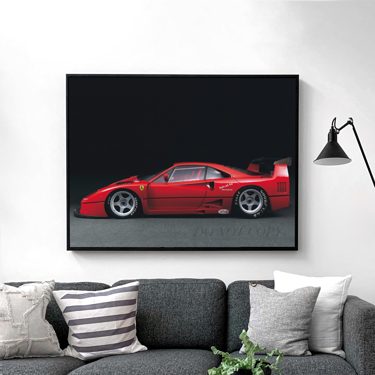 Red Ferrari F40