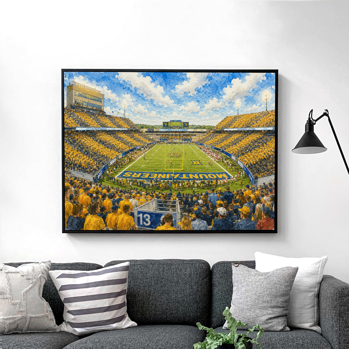 Mountaineer Field at Milan Puskar Stadium