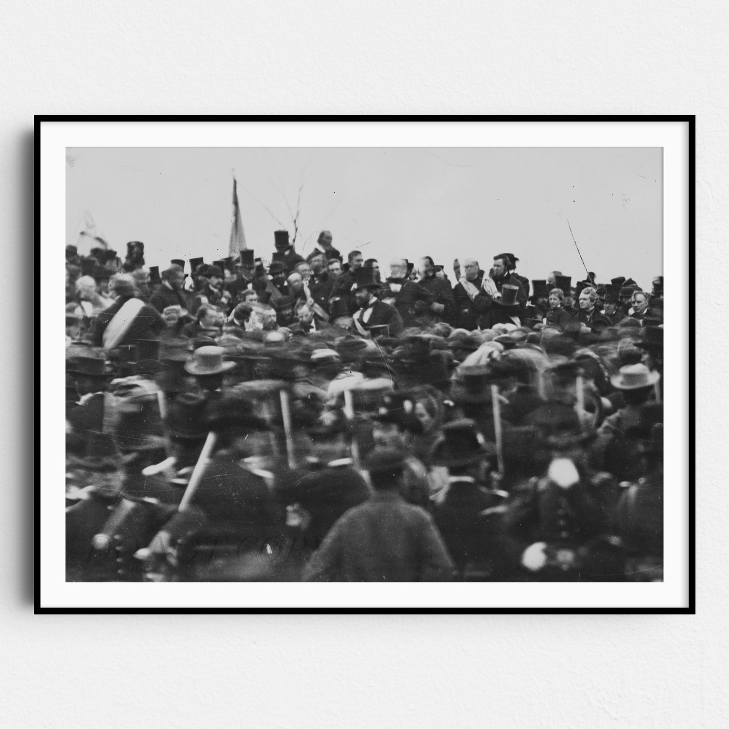 Abraham Lincoln Making The Gettysburg Address