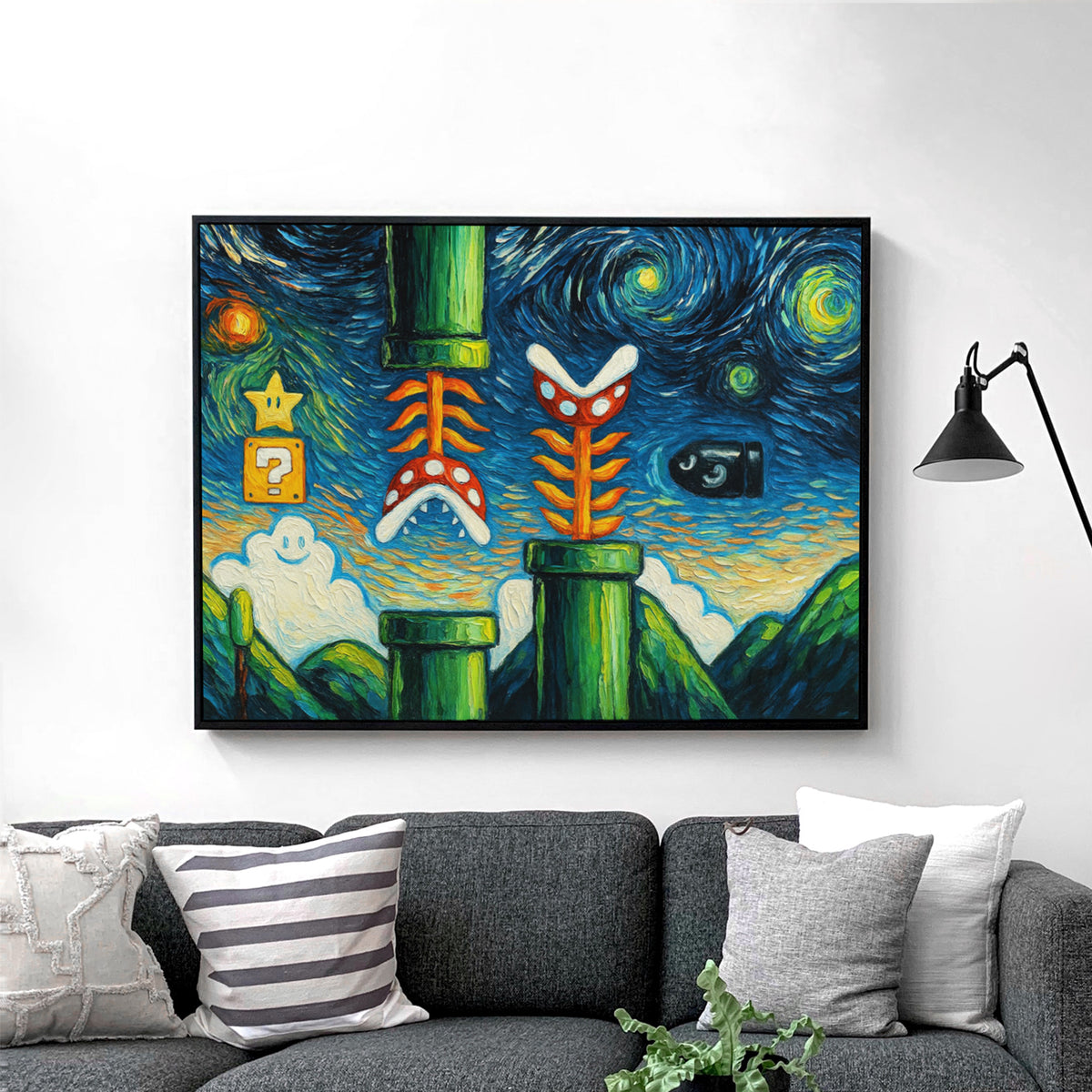 Super Mario Van Gogh