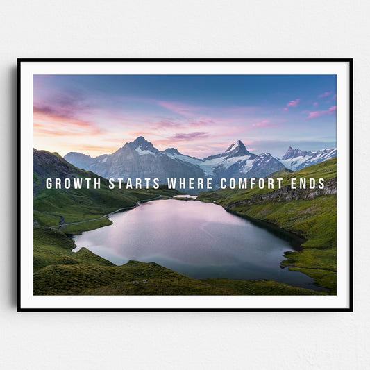 Growth Starts Where Comfort Ends
