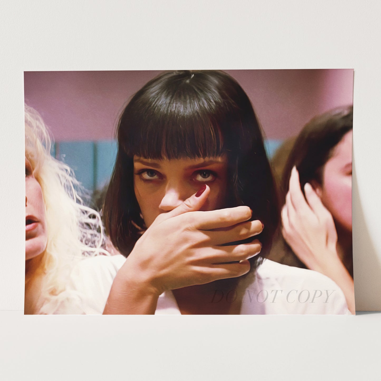 Pulp Fiction Uma Thurman In Bathroom Scene