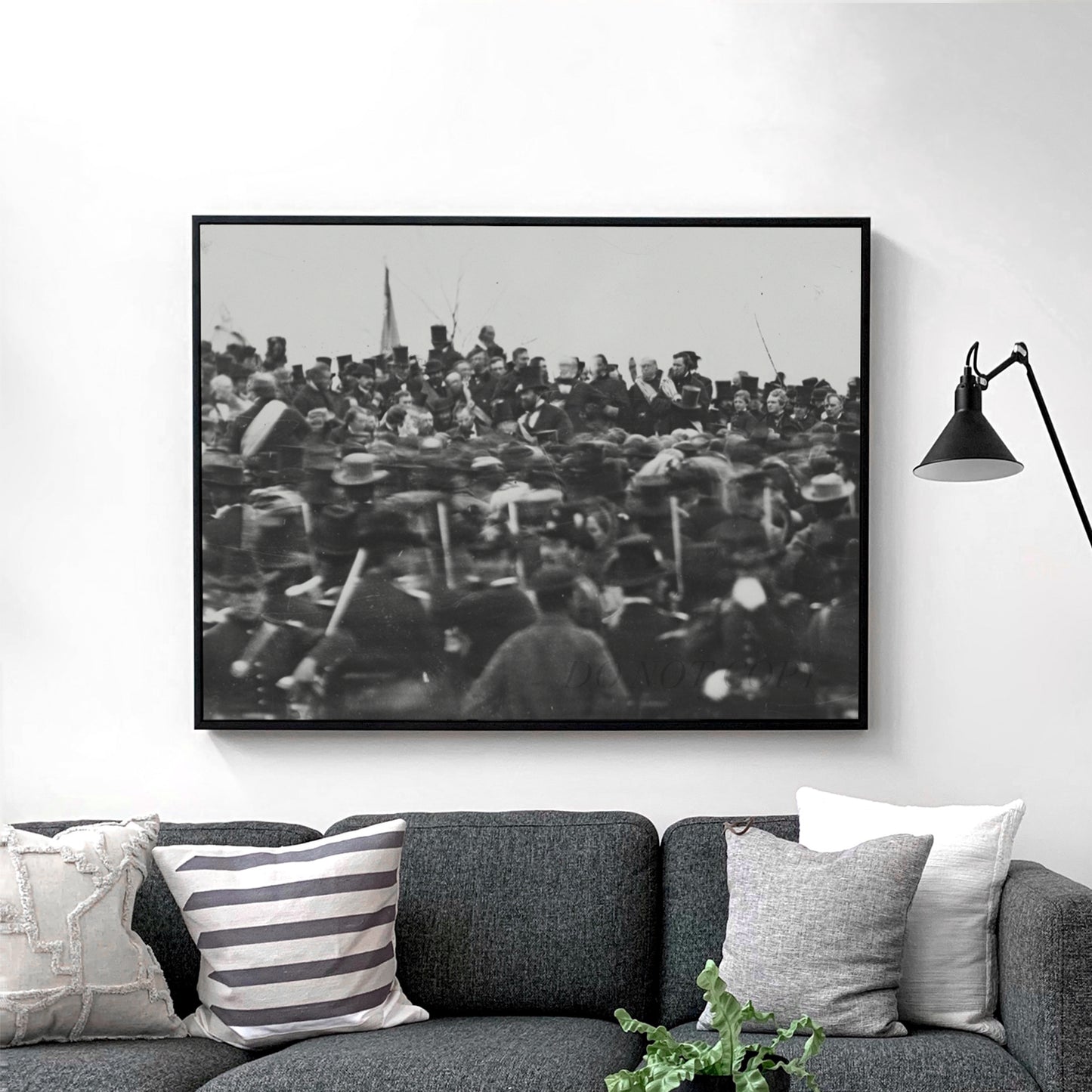 Abraham Lincoln Making The Gettysburg Address