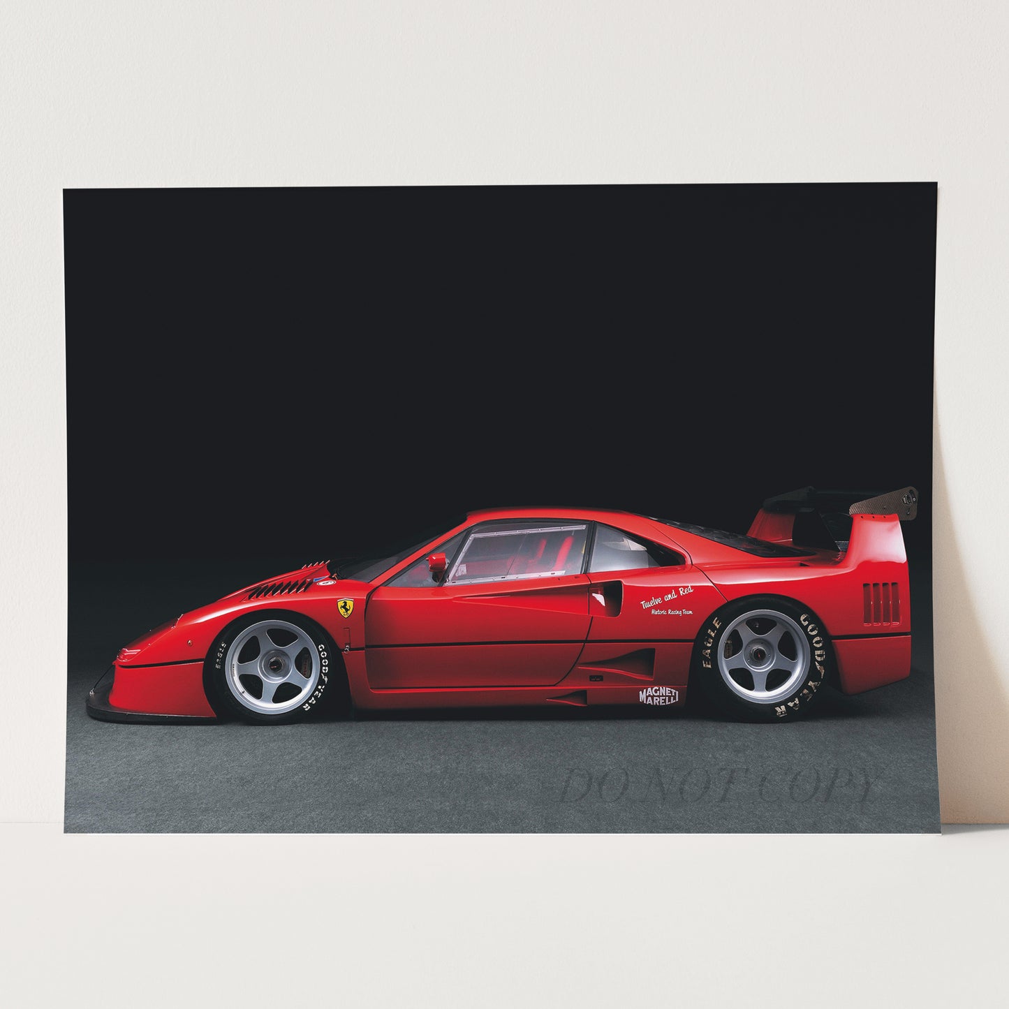Red Ferrari F40