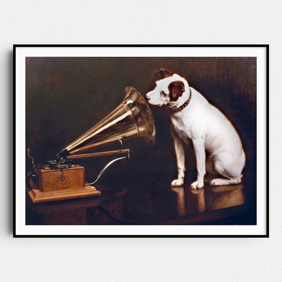 His Master's Voice - Nipper Listening To Phonograph