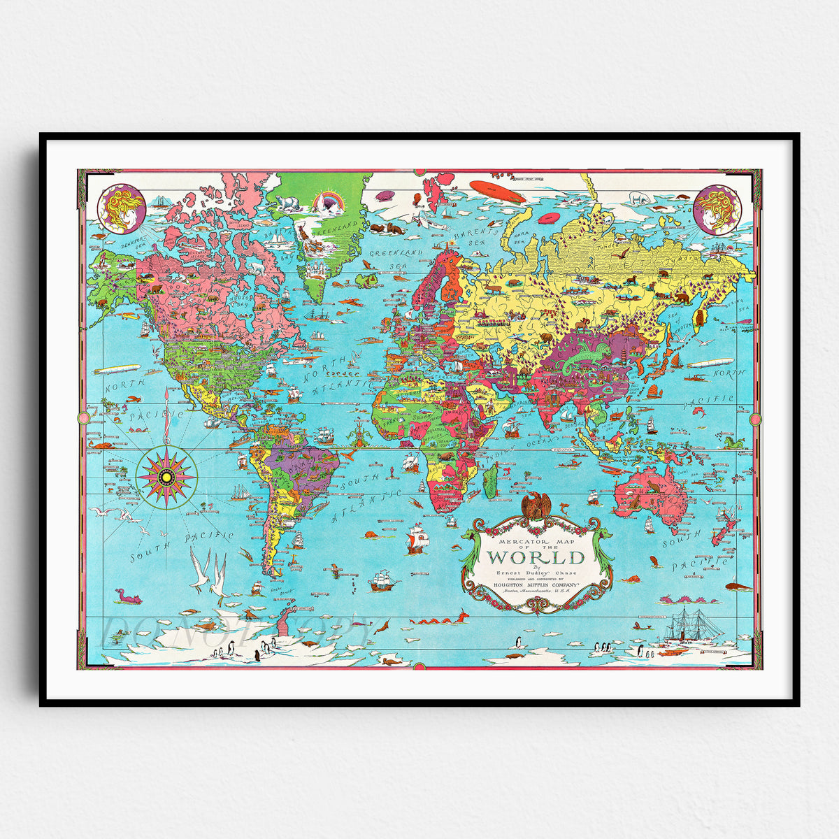 Mercator Map of the World (1931)