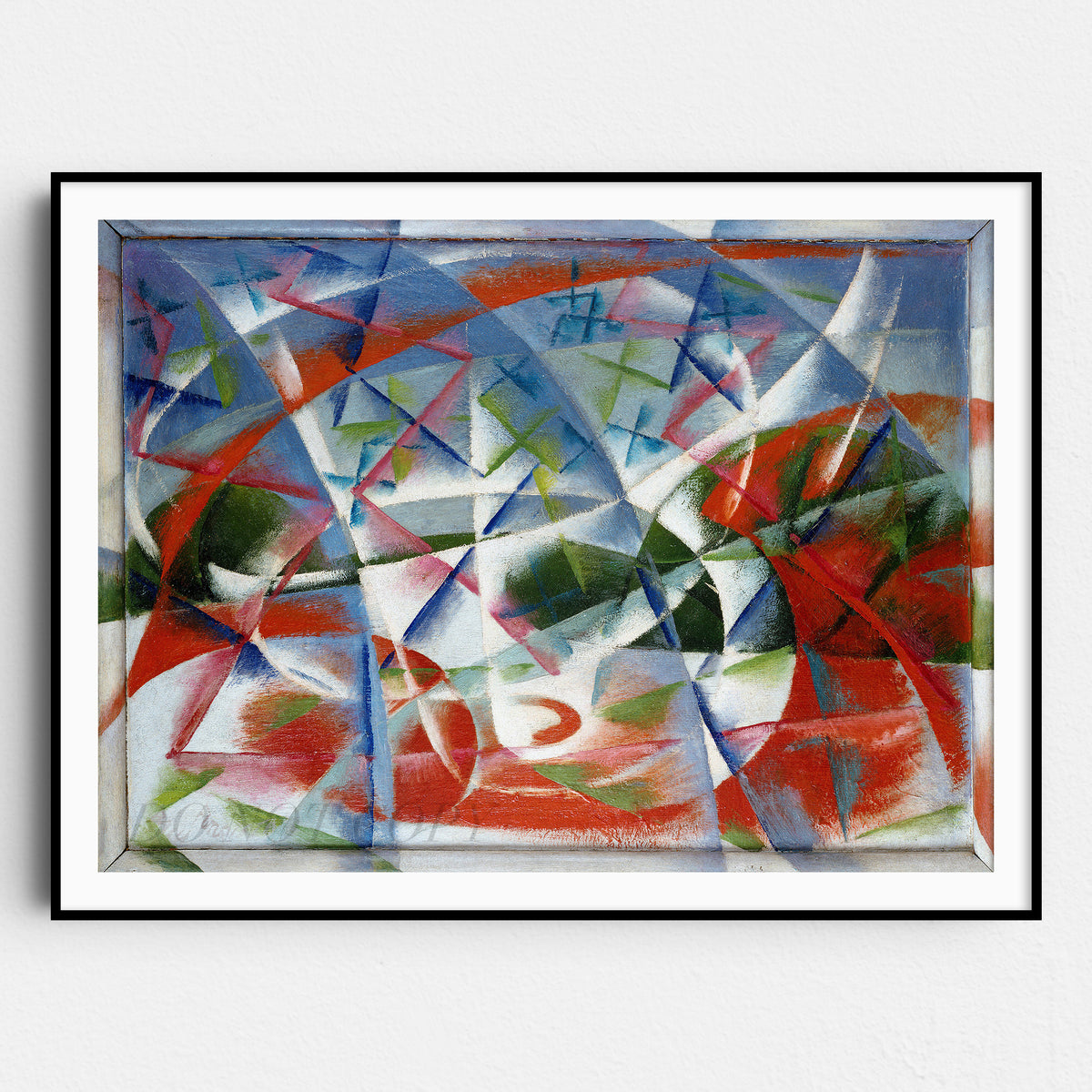 Abstract Speed + Sound - Giacomo Balla