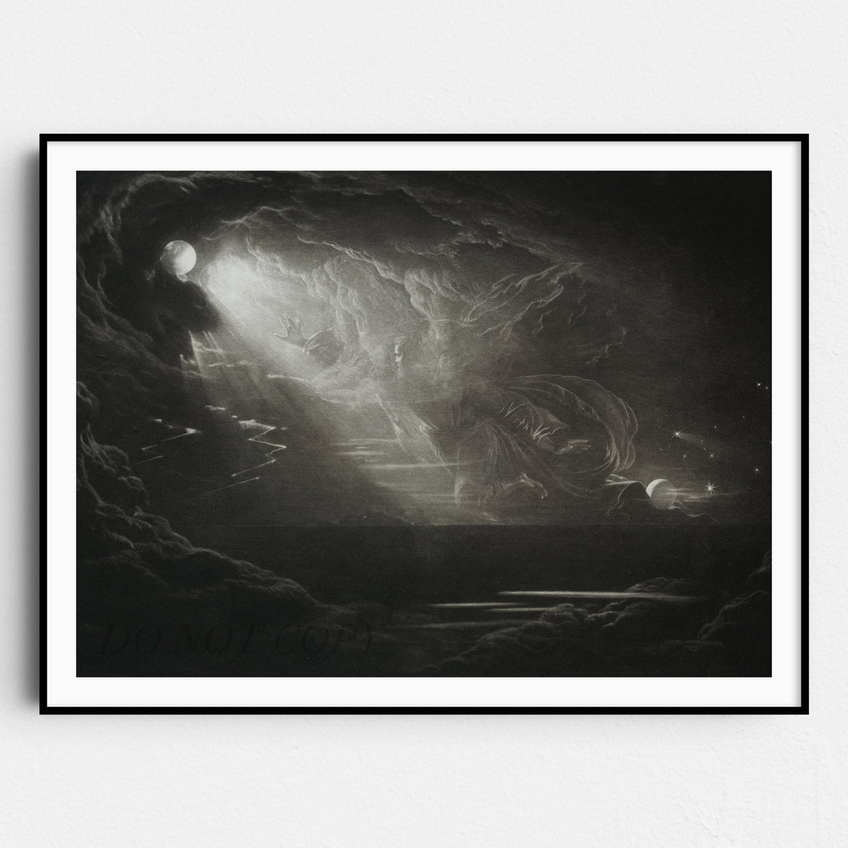 Paradise Lost; The Creation of Light (1824) - John Martin