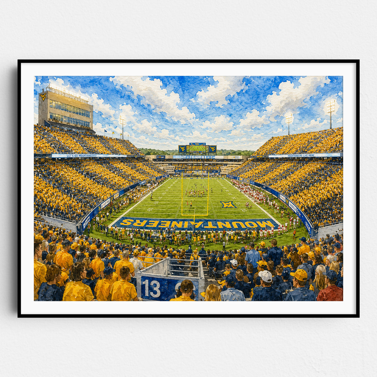 Mountaineer Field at Milan Puskar Stadium