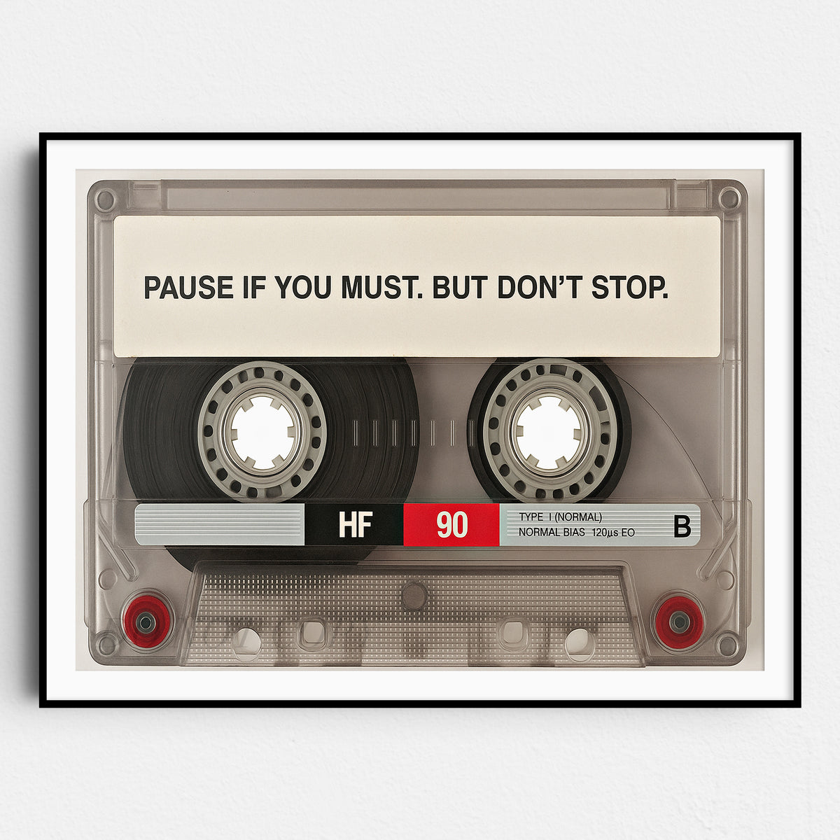 Pause If You Must. But Don't Stop