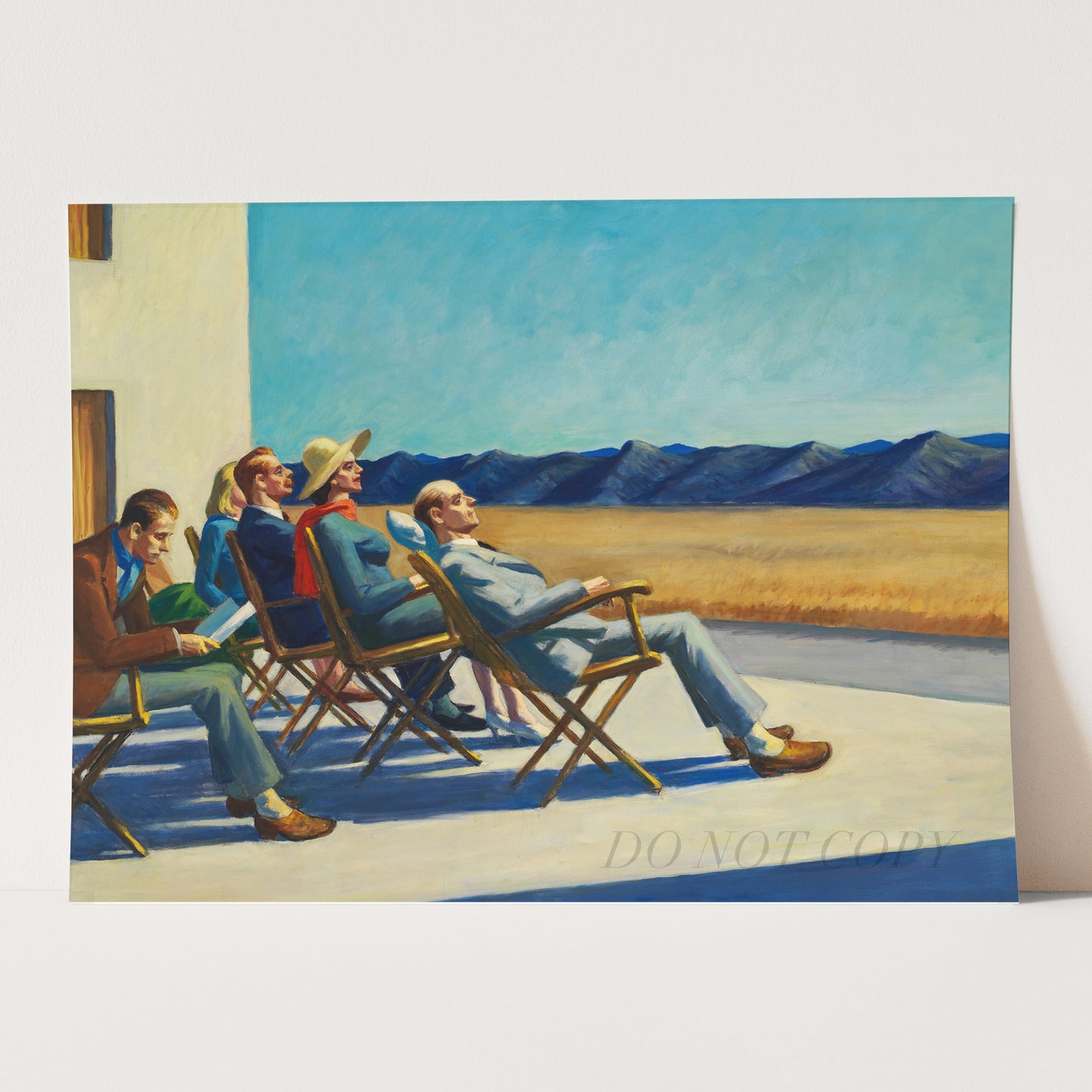 People in the Sun by Edward Hopper