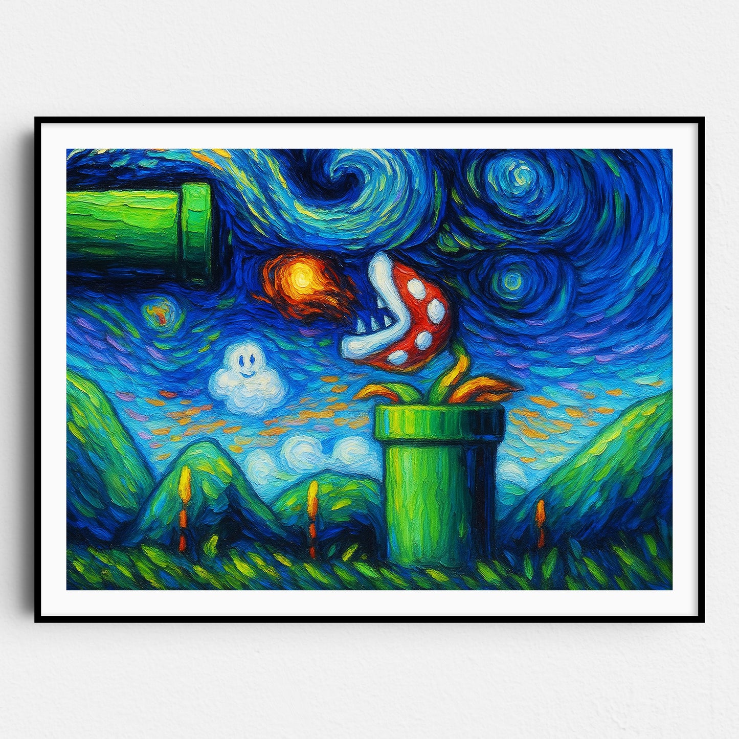 Van Gogh Super Mario