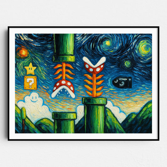 Super Mario Van Gogh