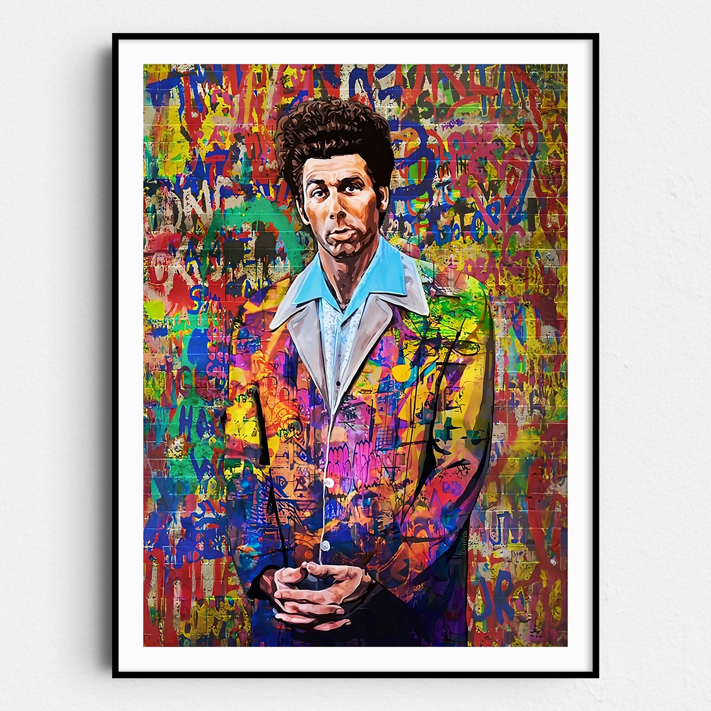 Graffiti Kramer Painting Banksy Style