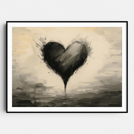 Charcoal Heart