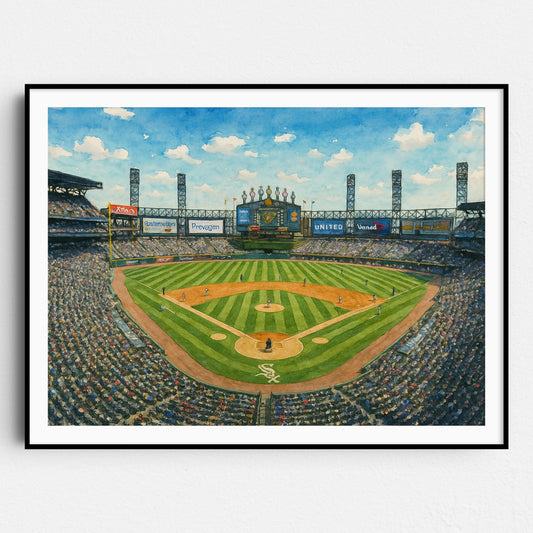 Rate Field Watercolor Painting