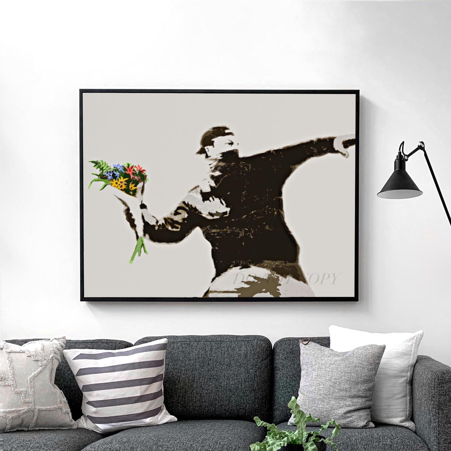 Flower Thrower Banksy