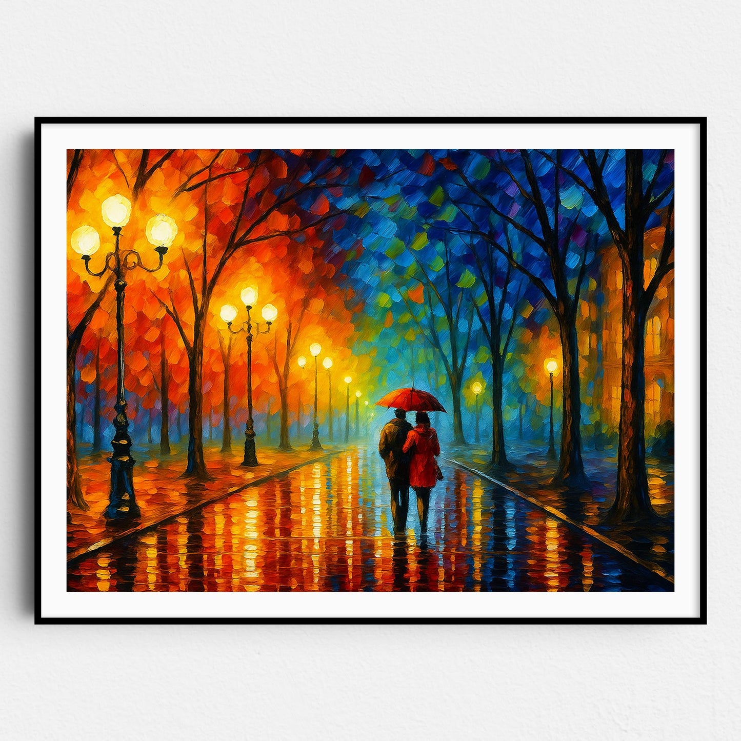 Walking Colorful Streets