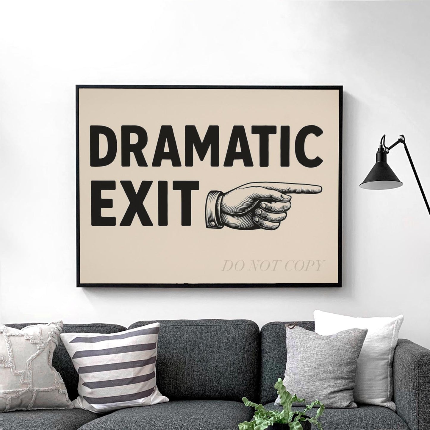 Dramatic Exit