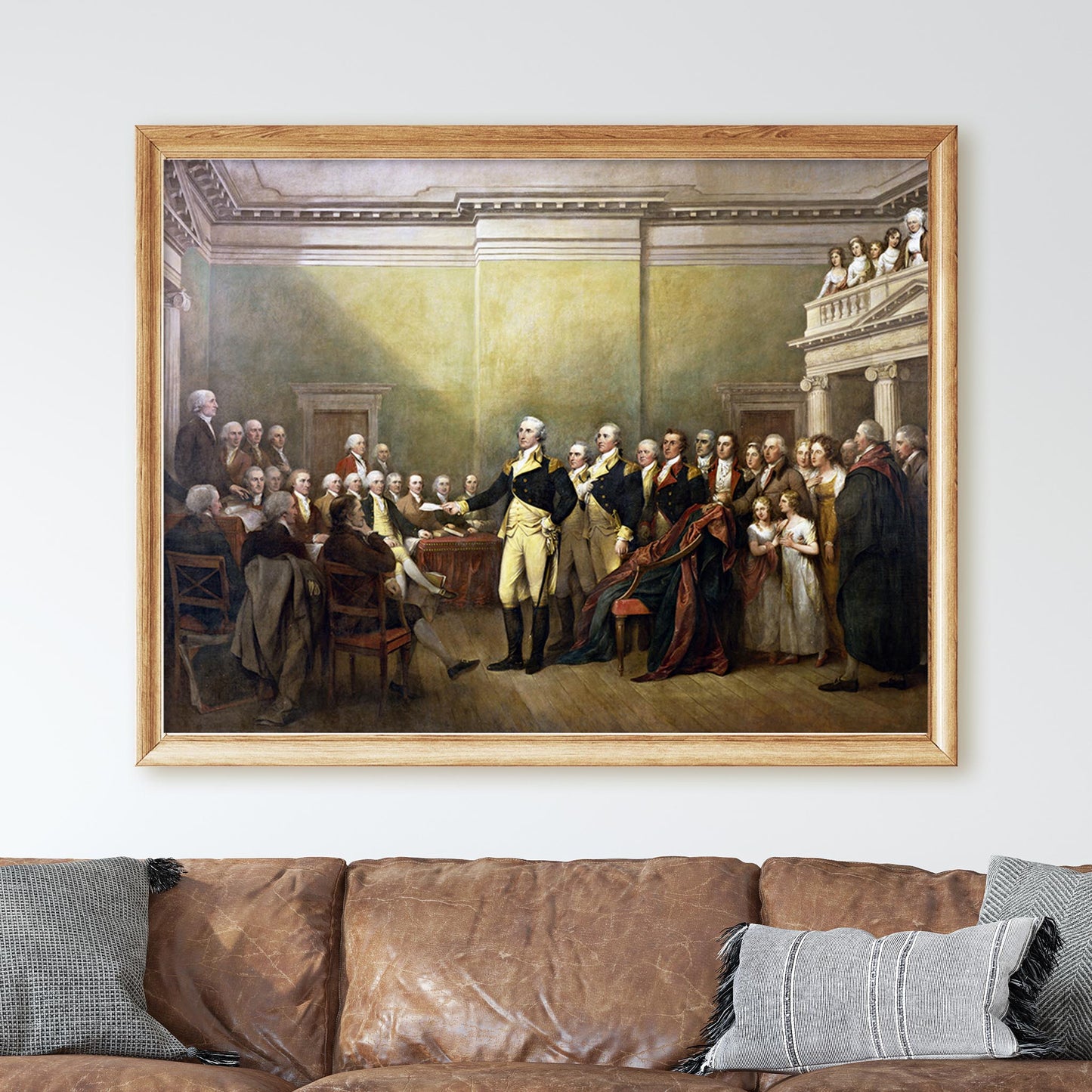 General George Washington Resigning His Commission