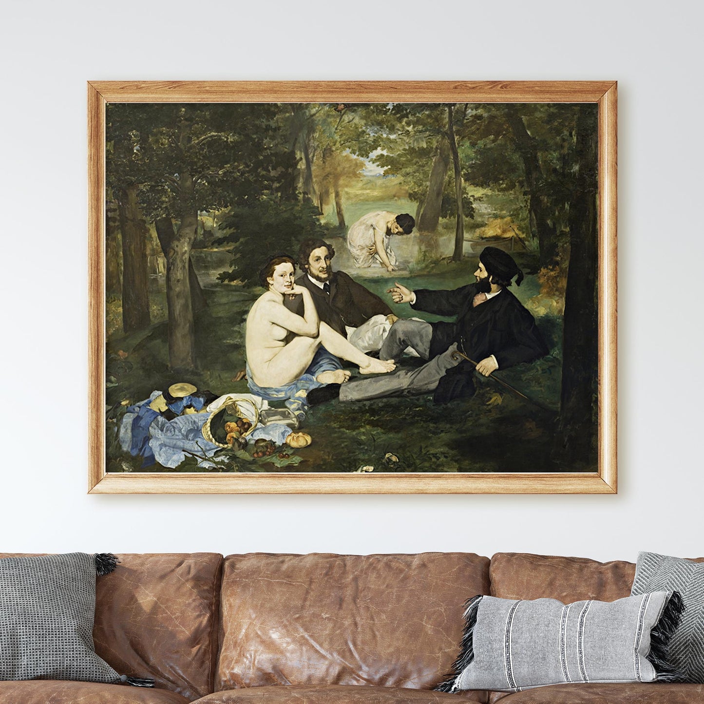 Luncheon On The Grass by Edouard Manet