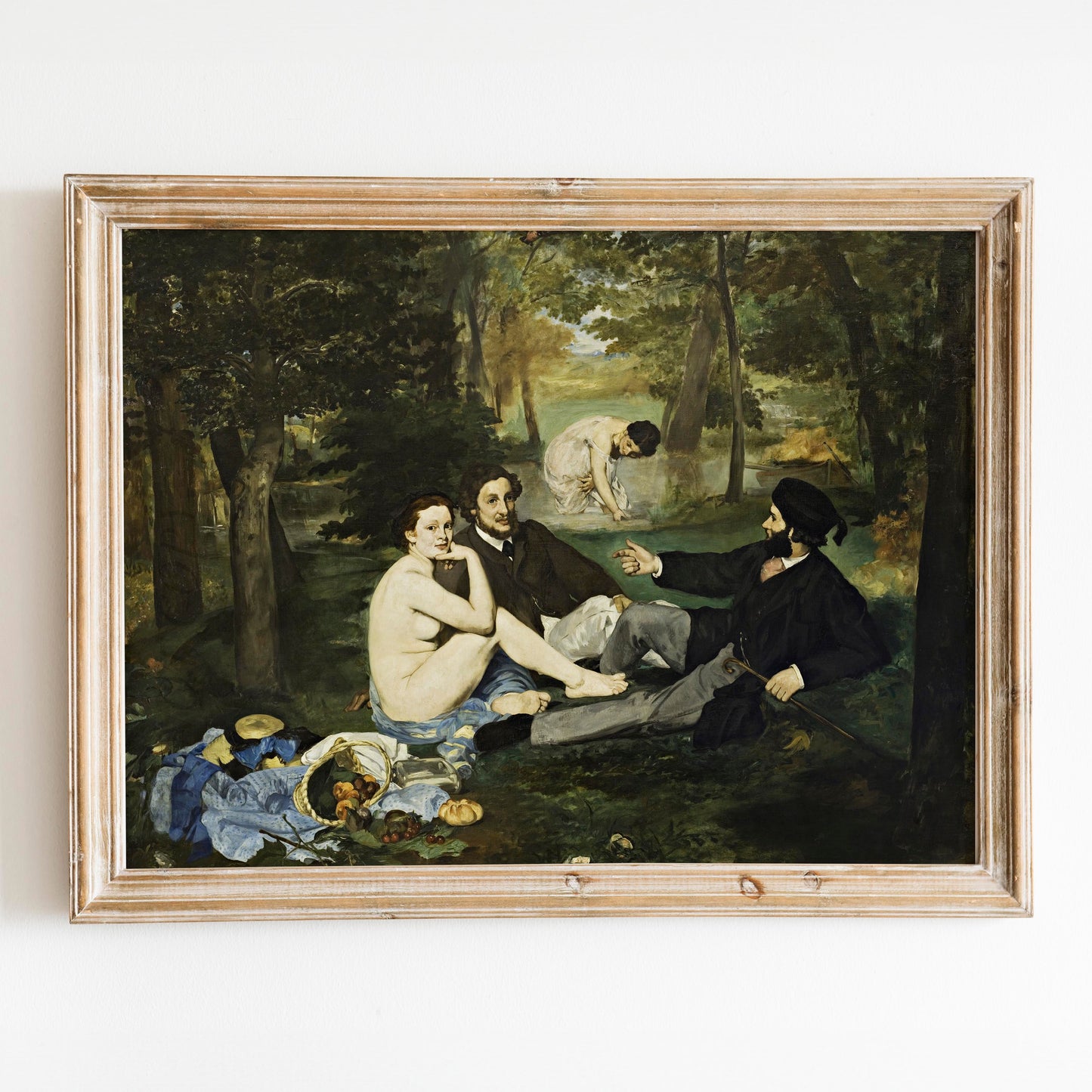 Luncheon On The Grass by Edouard Manet